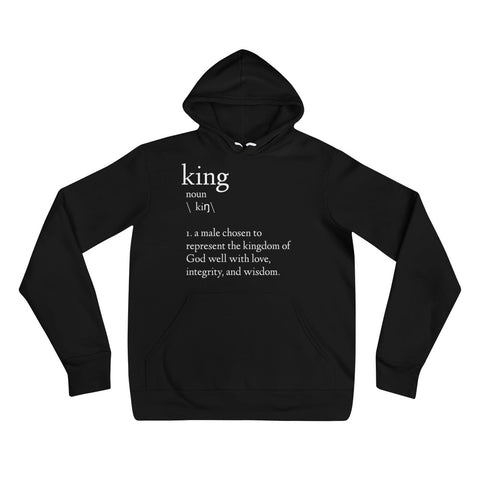 King Definition Unisex Hoodie (Black)