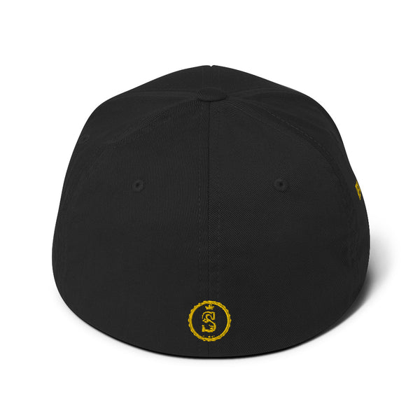 Alpha Omega Flexfit Hat Black